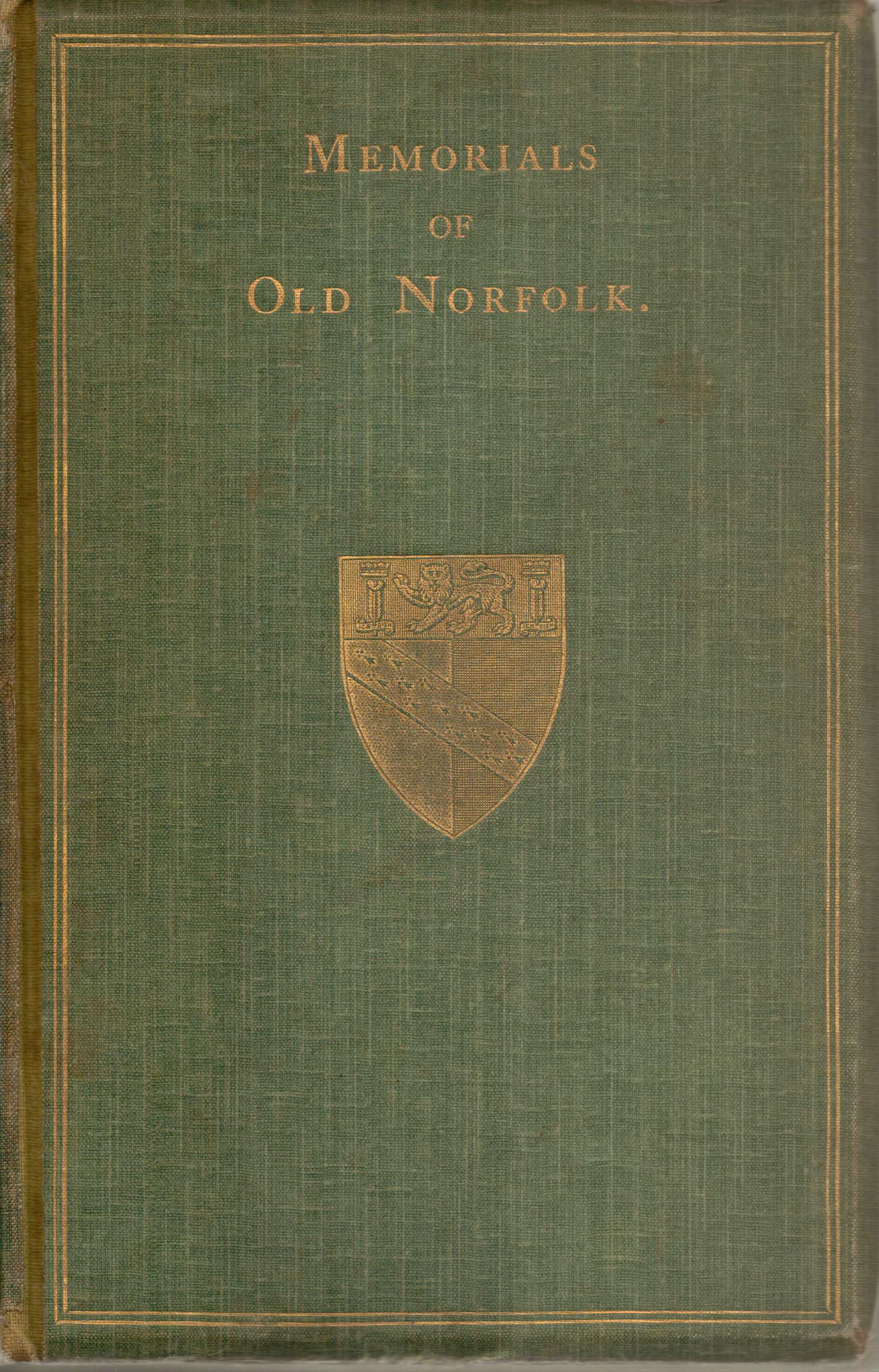 Image for Memorials of Old Norfolk