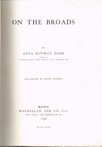 Image for On the Broads