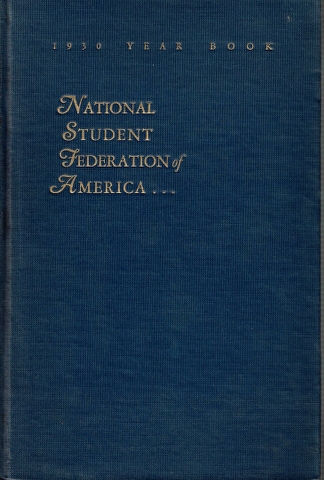 Image for The National Student Federation of the United States of America Year Book for 1930