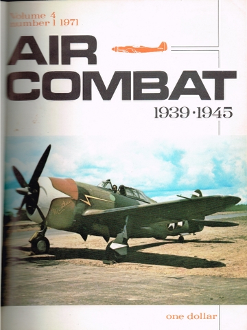 Image for Air Combat Vol. 4 No. 1 1971 to Vol. 4 No. 6 1971