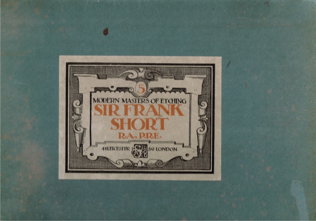 Image for Modern Masters of Etching Sir Frank Short, R.A. P.R.E.