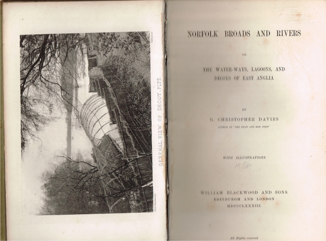 Norfolk Broads and Rivers or The Water-ways, Lagoons, and Decoys of East Anglia Image for Norfolk Broads and Rivers or The Water-ways, Lagoons, and Decoys of East Anglia