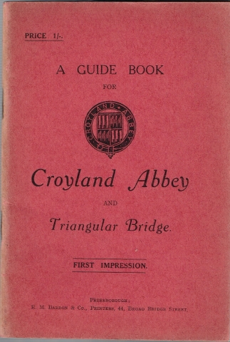 Image for A Guide Book for Croyland Abbey and Triangular Bridge