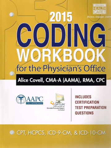 Image for 2015 Coding Workbook fo rthe Physician's Office