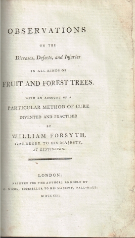 Image for Observations on the Diseases, Defects, and Injuries in all kinds of Fruit and Forest Trees. With an Account of a Particular Method of Cure Invented and Practised