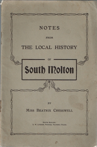 Image for Notes from the local History of South Molton