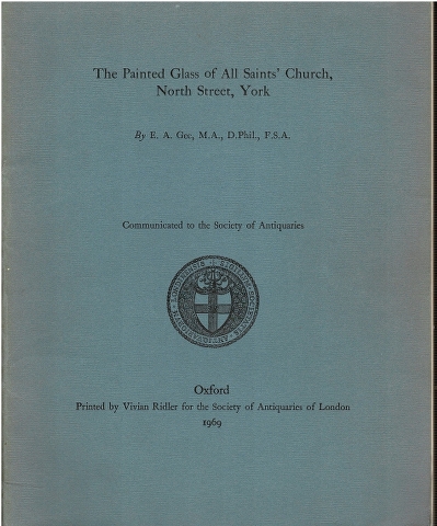 Image for The Painted Glass of All Saint's Church, North Street, York