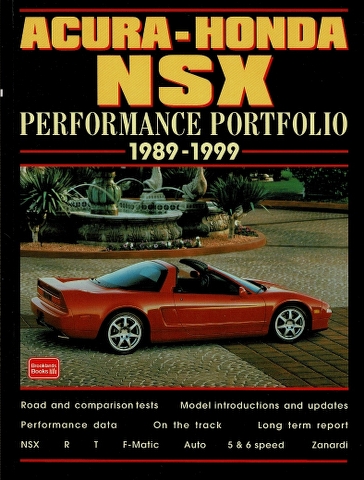 Image for Acura-Honda NSX Performance Portfolio 1989-1999