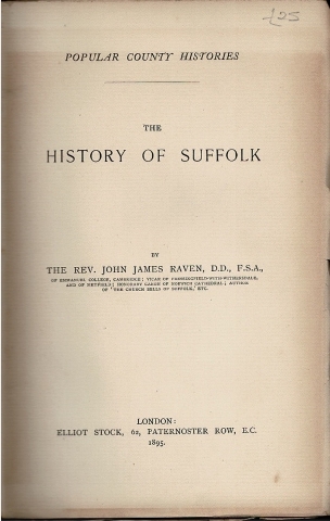 Image for The History of Suffolk