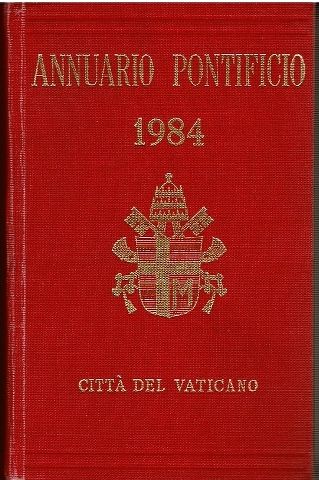 Image for Annuario Pontifcio Per L'Anno 1984