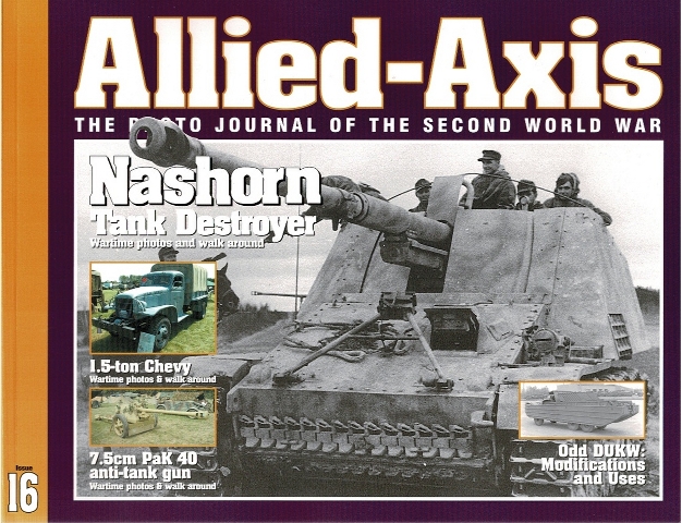Image for Allied-Axis: The Photo Journal of the Second World War Issue 16