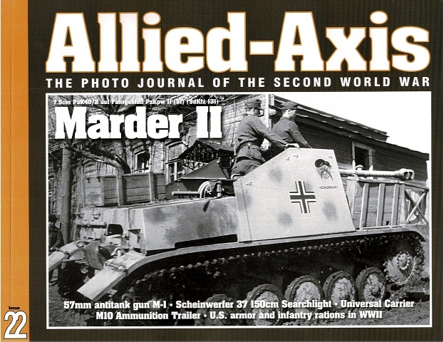 Image for Allied-Axis: The Photo Journal of the Second World War Issue 22