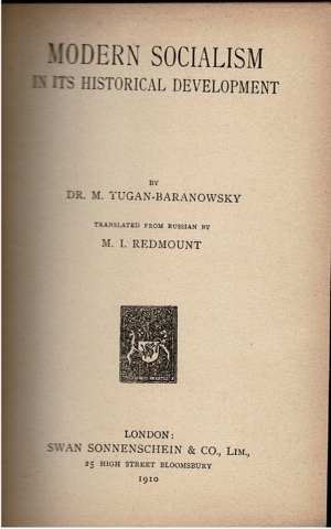 Image for Modern Socialism in its Historical Development