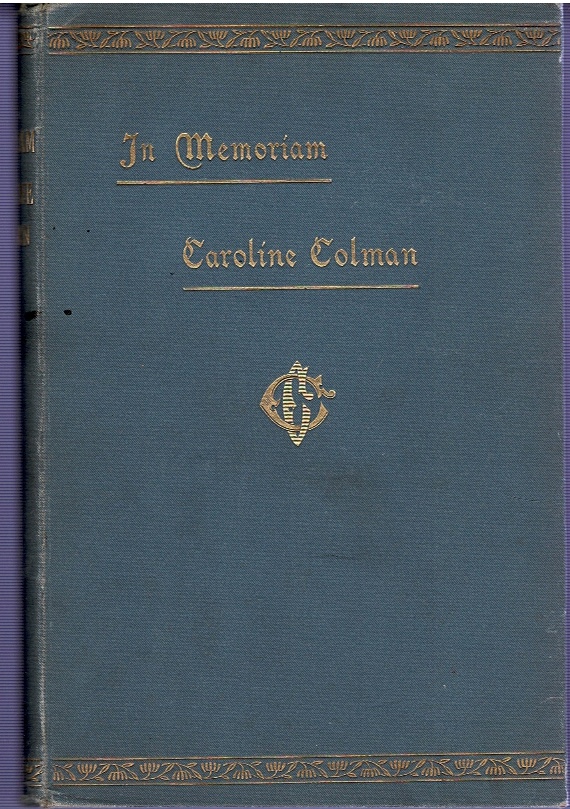 Image for In Memoriam: Caroline Colman