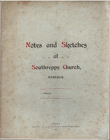 Image for Notes and Sketches of Southrepps Church, Norfolk.