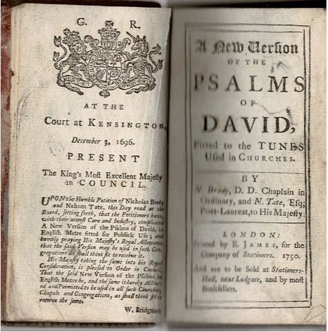 Image for A New Version of the Psalms of David Fitted to the Tunes Used in Churches.