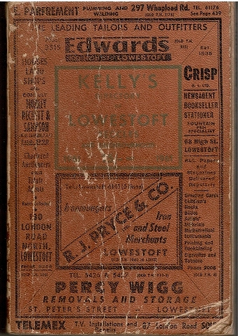 Image for Kelly's Directory of Lowestoft Beccles and Neighbourhood 1961