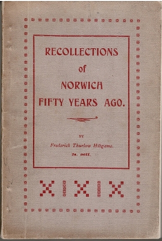 Image for Recollections of Norwich Fifty Years Ago.
