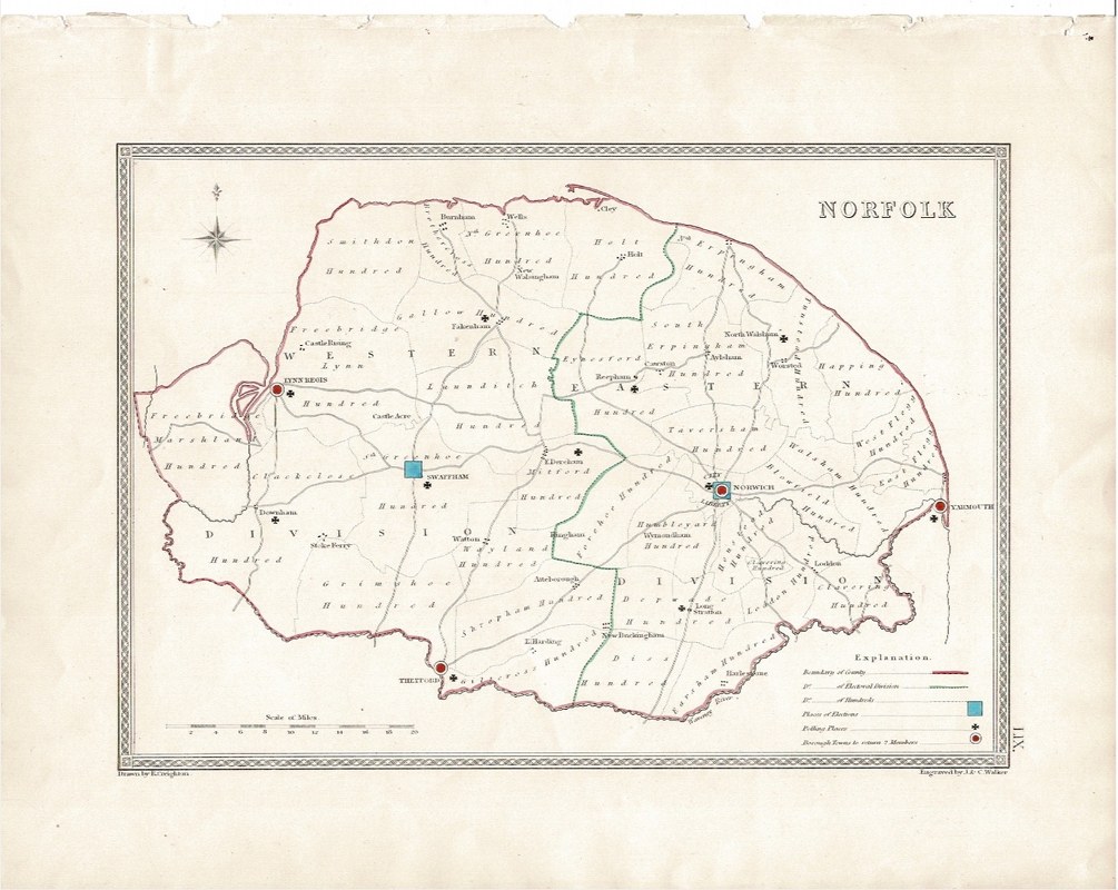 Image for Norfolk Map
