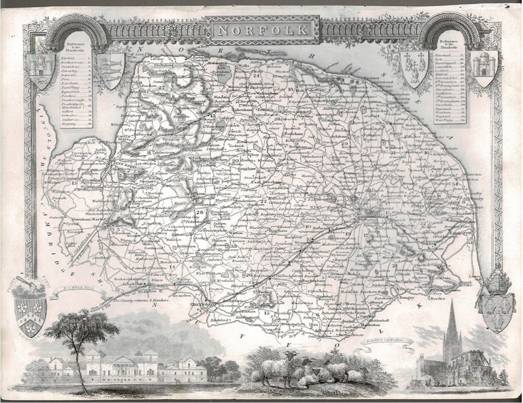 Image for Norfolk Map