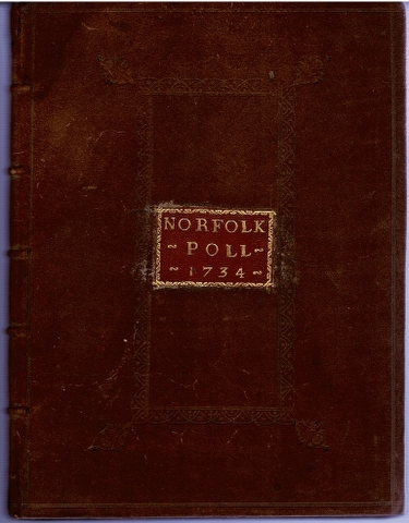 Image for A Copy of the Poll for the Knights of the Shire For the County of Norfolk, Taken at Norwich, May 22, 1734.