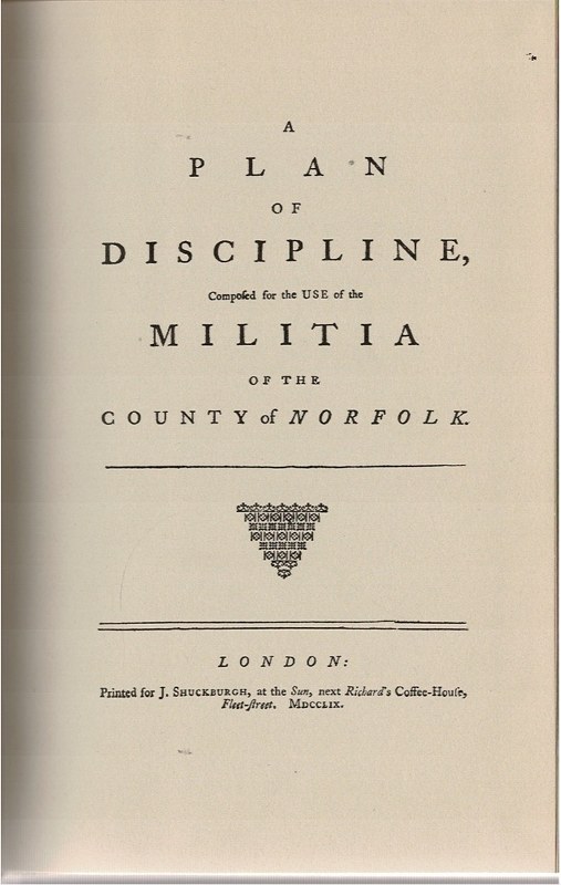 Image for A Plan of Discipline Composed for the use of the Militia of the County of Norfolk.