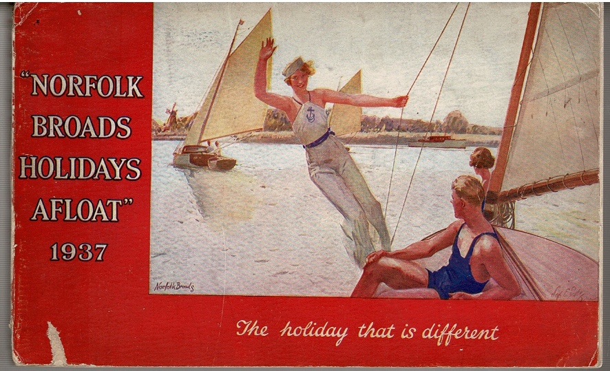 Image for "Norfolk Broads Holidays Afloat" 1937