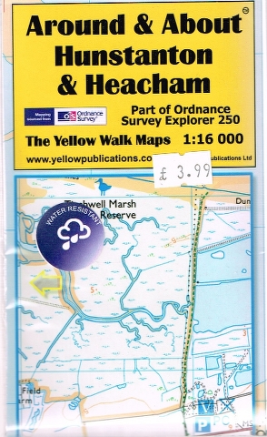Hunstanton & Heacham Map (Part of Ordnance Explorer 250) Image for Hunstanton & Heacham Map (Part of Ordnance Explorer 250)