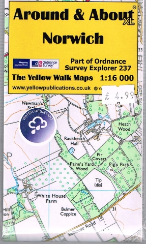 Image for Norwich Map (Part of Ordnance Survey Explorer 237)