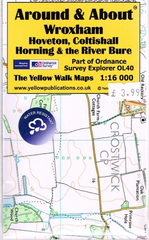Image for Wroxham, Hoveton, Coltishall, Horning & the River Bure Map (Part of Ordnance Survey Explorer OL40)