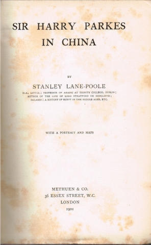 Image for Sir Harry Parkes in China