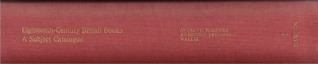 Image for Eighteenth-Century British Books: A Subject Catalogue extracted from the British Museum General Catalogue of Printed Books in four volumes. Volumes 1-4.